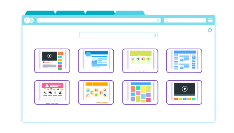 Choix du type et style de site web